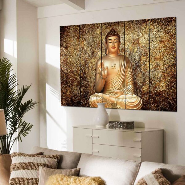 SET OF 5 DIGITAL WALL PAINTING - Image 2