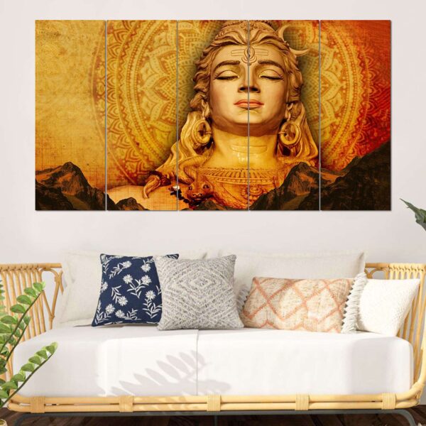 SET OF 5 DIGITAL WALL PAINTING - Image 4